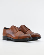 ZAPATO CORDON HOMBRE BLUCHER PICADO CUERO KEEP HONEST 01183 VICTORIA COÑAK