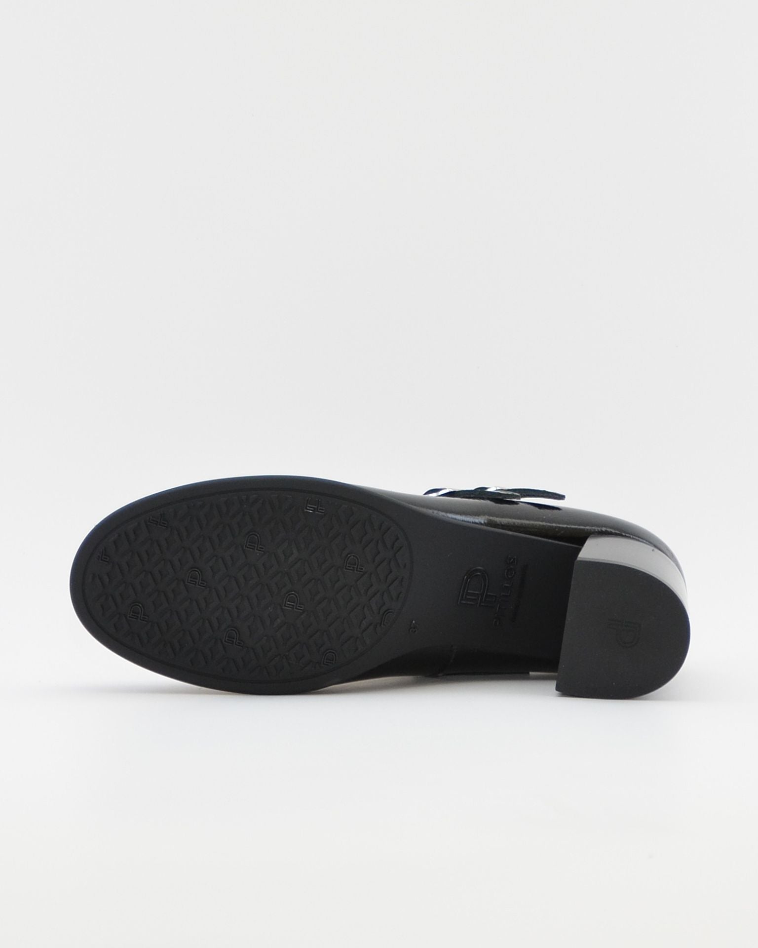 ZAPATO SALON MUJER CON PULSERA CHAROL NEGRO PITILLOS 11651