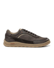 ZAPATO BAREFOOT DEPORTIVO HOMBRE FLUCHOS COLOR MARRON F2505 JERRY GUINEA CAFÉ