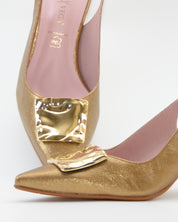 SALON DESTALONADO ADORNO METAL COLOR ORO VIEJO DANIELA V. 2822BD ORO