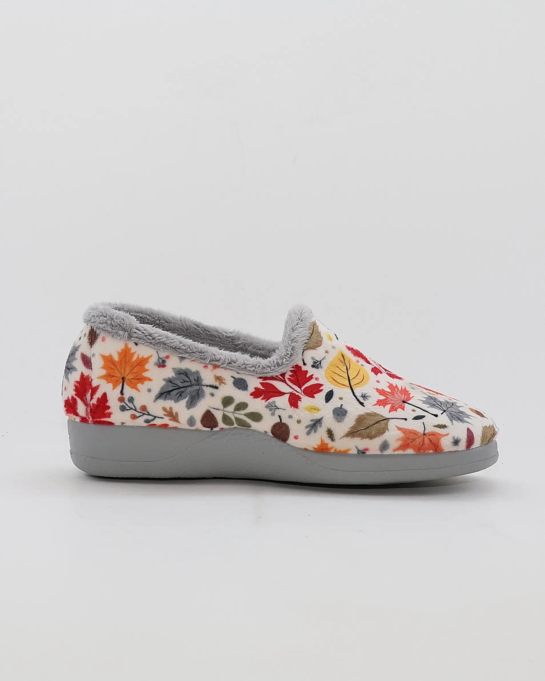 ZAPATILLAS DE CASA MUJER CERRADA DEVALVERDE 1210 GRIS