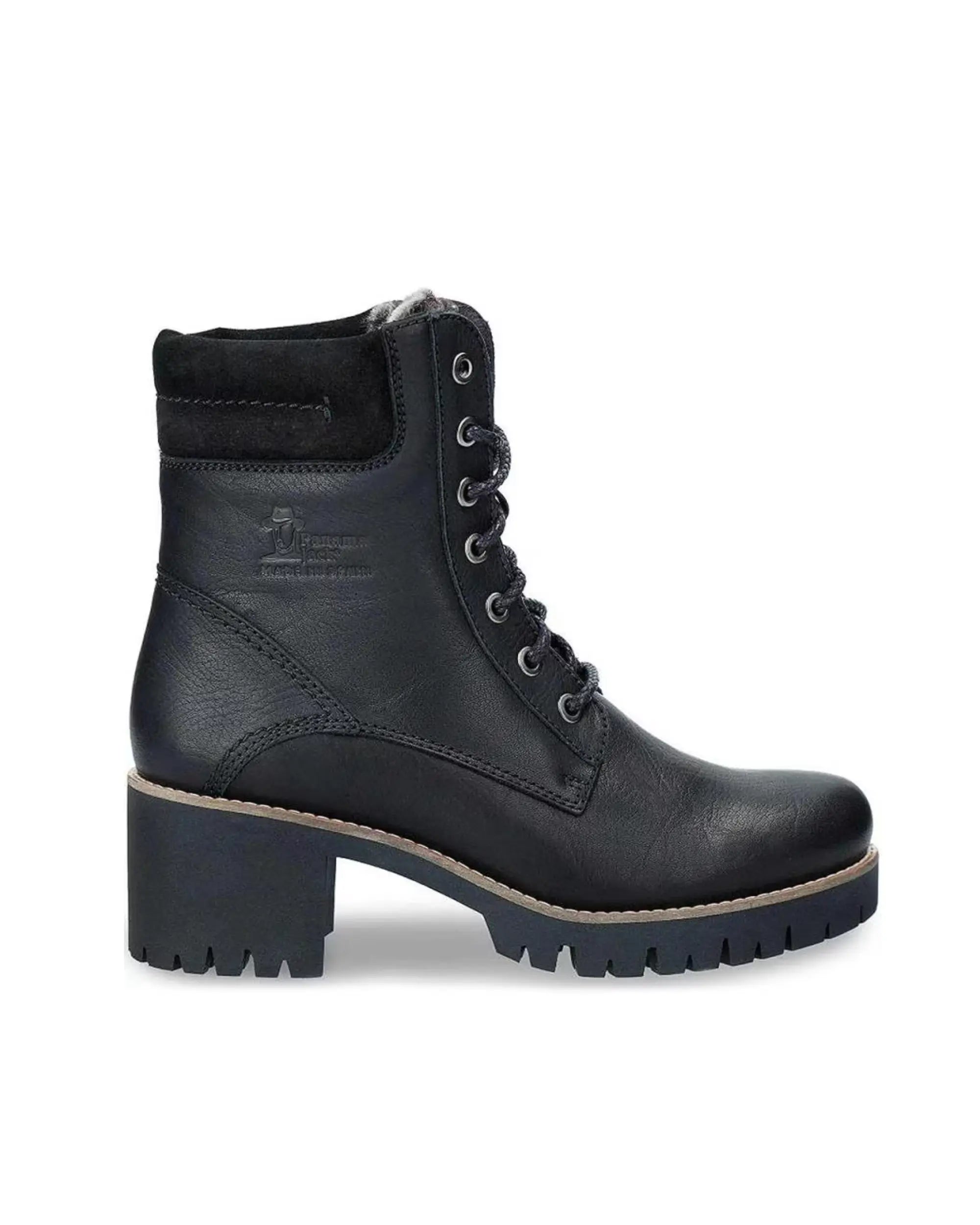 BOTA MUJER PANAMA JACK PHOEBE B17 NEGRO