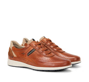 ZAPATO HOMBRE FLUCHOS GOMA ELÁSTICA COLOR CUERO JADEN F1736