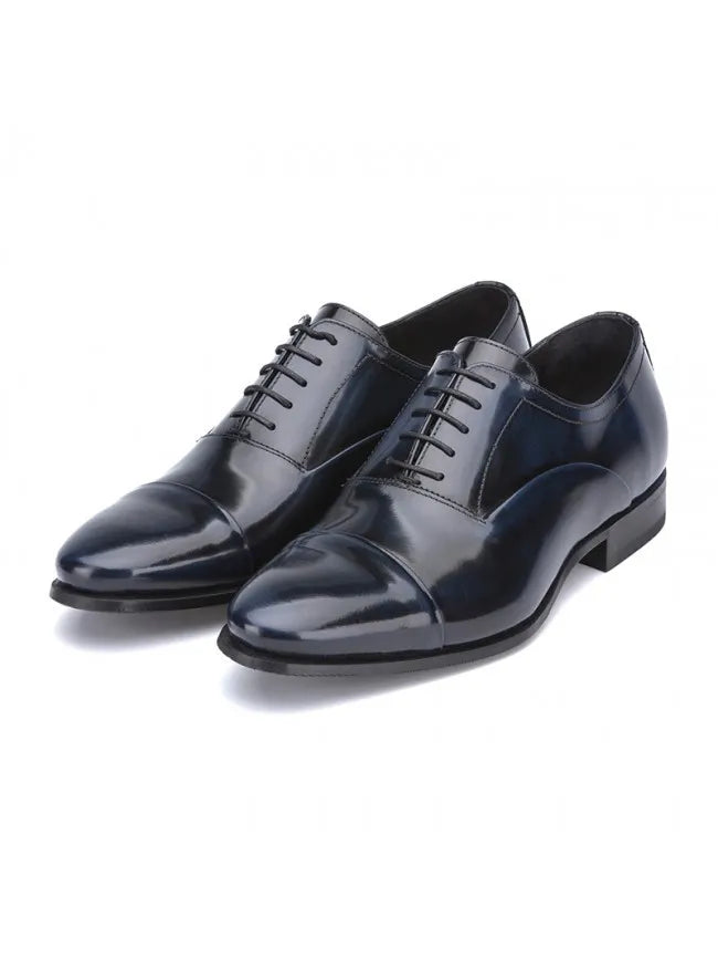 ZAPATO DE HOMBRE VESTIR ANTIC MARINO OXFORD SERGIO SERRANO 5802