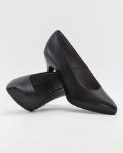 ZAPATO SALON MUJER PITILLOS NAPA NEGRO 30537