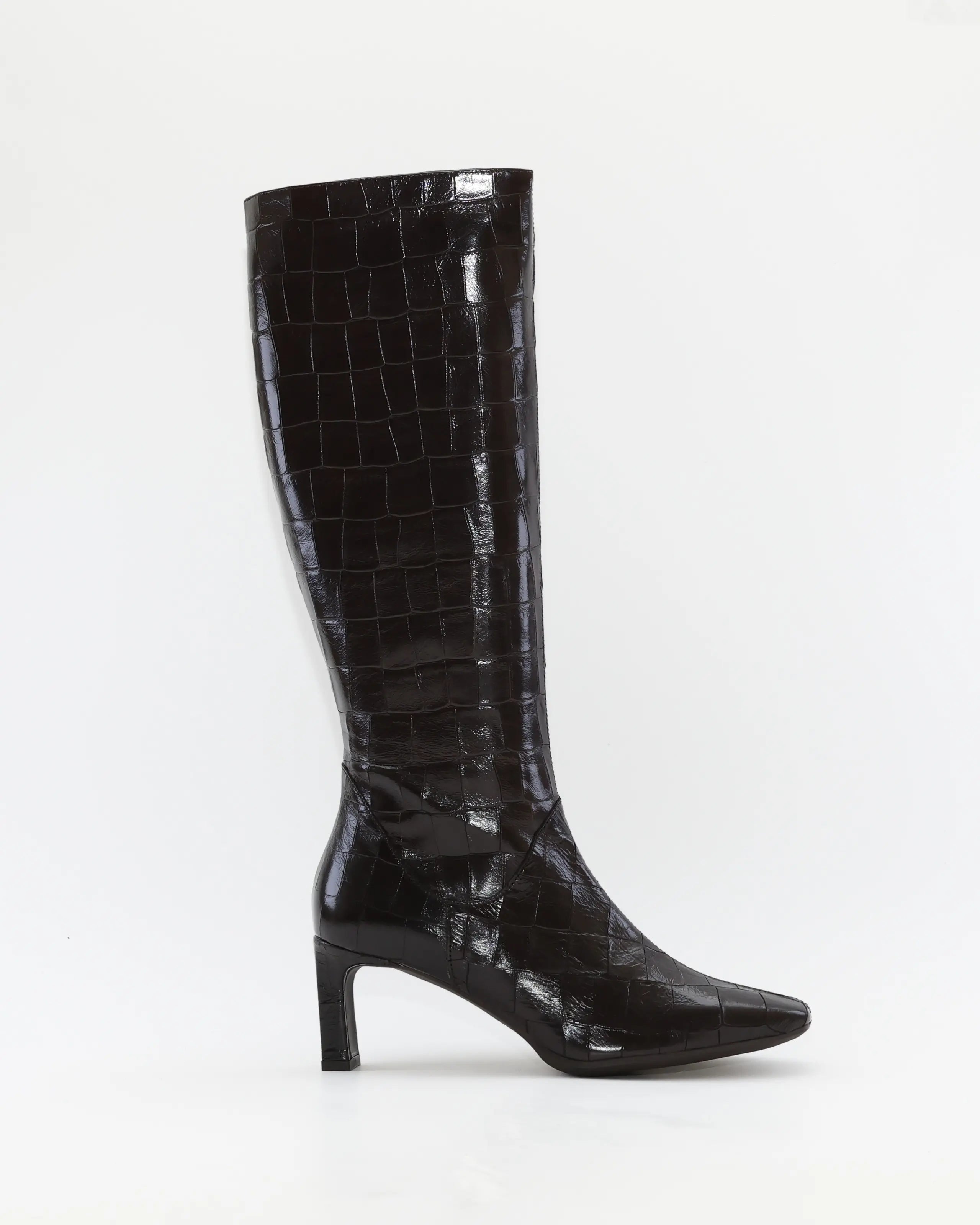 BOTA ALTA MUJER PIEL COCO MARRÓN CHOCOLATE WONDERS M-6305 MISOURI TESTA