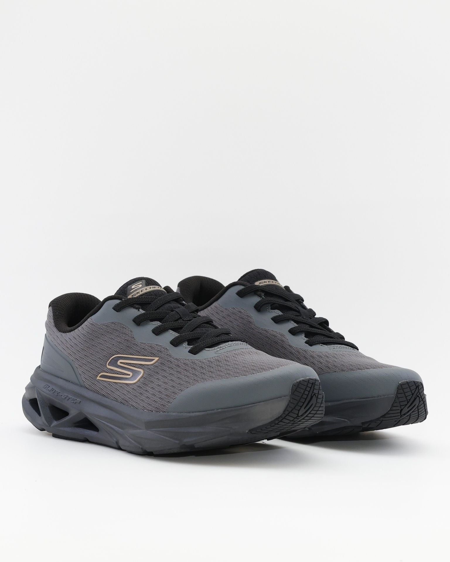 SNEAKERS HOMBRE DEPORTIVO SKECHERS GRIS OSCURO 221041 CHAR