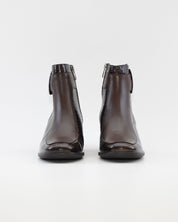 BOTIN MUJER MARRON CHOCOLATE TACON ANCHO DORKING by FLUCHOS D9199 CASTAÑO CAFÉ