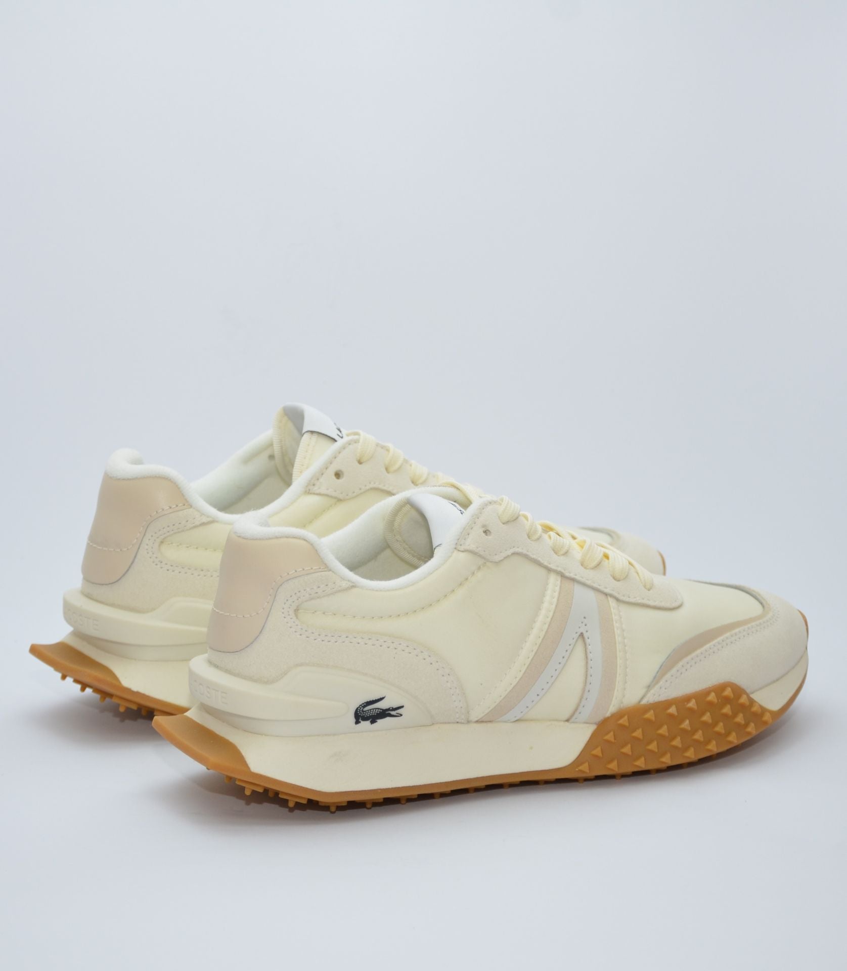 SNEAKERS MUJER LACOSTE L-SPIN OFF WHITE NAT