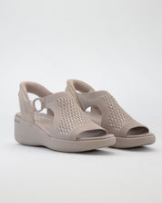 SANDALIA MUJER SKECHERS CON SISTEMA SLIP-INS COLOR TAUPE 188001 TPE MARTHA STEWART