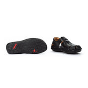SANDALIA HOMBRE CON VELCRO COLOR NEGRO PIKOLINOS 06J-5433