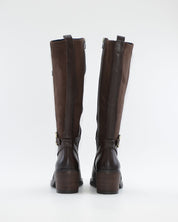 BOTA ALTA MUJER PIEL MARRON CHOCOLATE DORKING by FLUCHOS D9752 CAFÉ