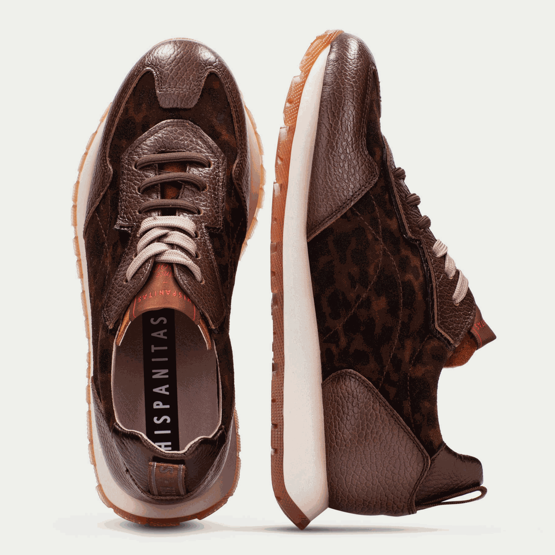 DEPORTIVO CORDONES AVELLANA LEOPARDO CHI254312