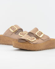 SANDALIA BIO PLATAFORMA NOBUCK TAUPE HAPPY MONK GOMERA 002