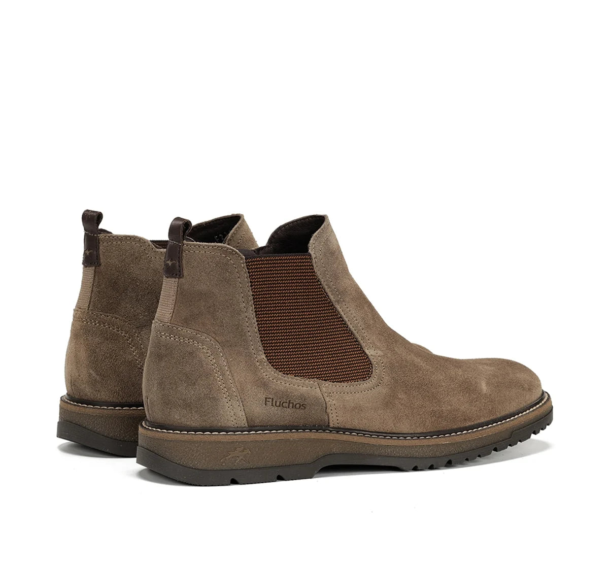 BOTIN CHELSEA HOMBRE SERRAJE TAUPE FLUCHOS BUGGY F2323 MARMOTA