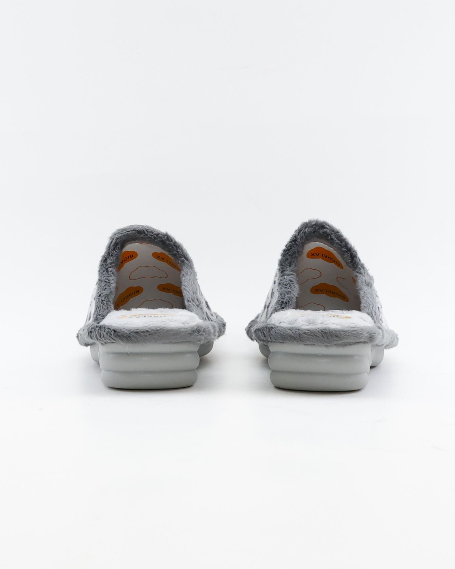 ZAPATILLAS DE CASA MUJER CON CUÑA BIO RELAX 1800 APONI GRIS