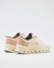 SNEAKERS MUJER SKECHERS BEIGE 150428 NTBR CORDON ELÁSTICO SLIP-INS