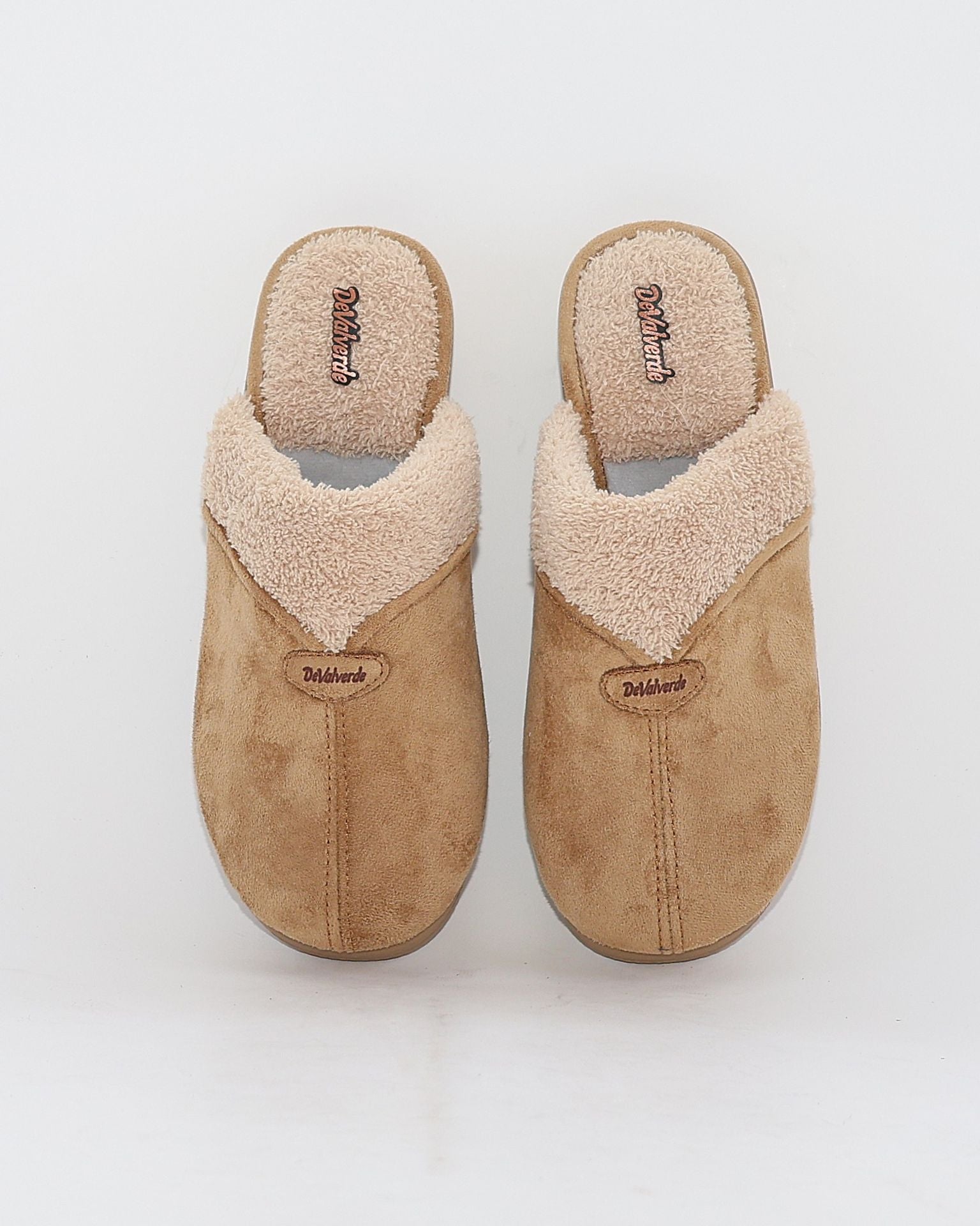 ZAPATILLAS DE CASA MUJER ABIERTA DEVALVERDE 1123 ARENA