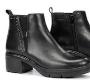 BOTIN NEGRO ELASTICOS TACHAS F2109 FUGAZ
