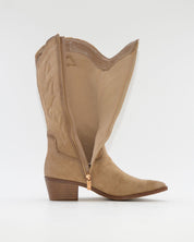 BOTA COWBOY COLOR BEIGE CON CREMALLERA  XTI 144308