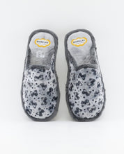 ZAPATILLAS DE CASA MUJER CON CUÑA BIO RELAX 1800 APONI GRIS