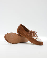 MOCASIN NAUTICO MUJER SERRAJE CUERO PONY LACOMBA NARCISUS