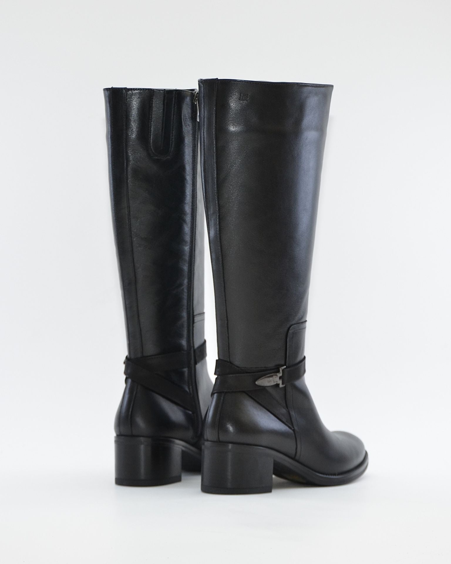 BOTA ALTA MUJER PIEL COLOR NEGRO DORKING by FLUCHOS D8965