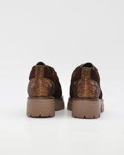 ZAPATO WALLABY MUJER MARRON CHOCOLATE LACOMBA BAMBOO