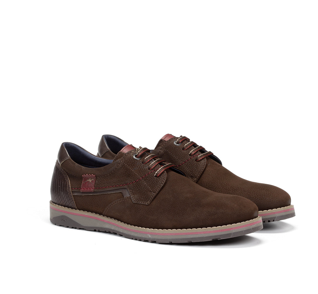 ZAPATO CASUAL NOBUCK MARRON 9474 BRAD K.CAFÉ