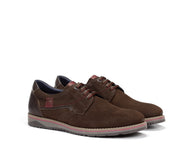 ZAPATO CASUAL NOBUCK MARRON 9474 BRAD K.CAFÉ