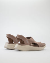 SANDALIAS SKECHERS MUJER COLOR TAUPE SLIP-INS 119805 MOC