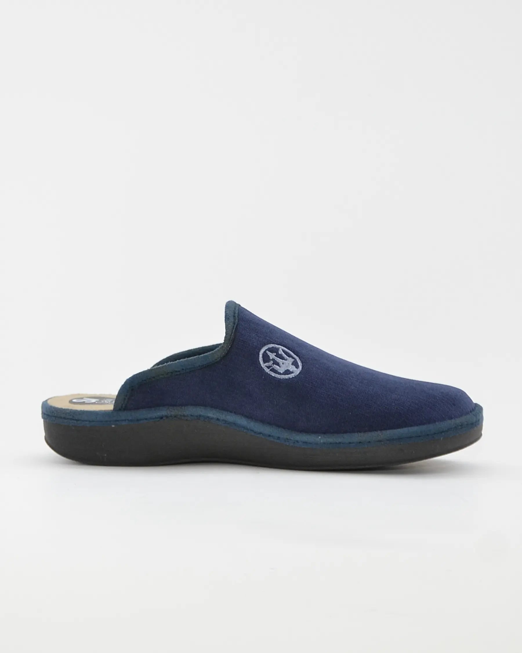 ZAPATILLAS DE CASA HOMBRE SALVI 09D-244 LONDON AZUL MARINO TRIDENTE