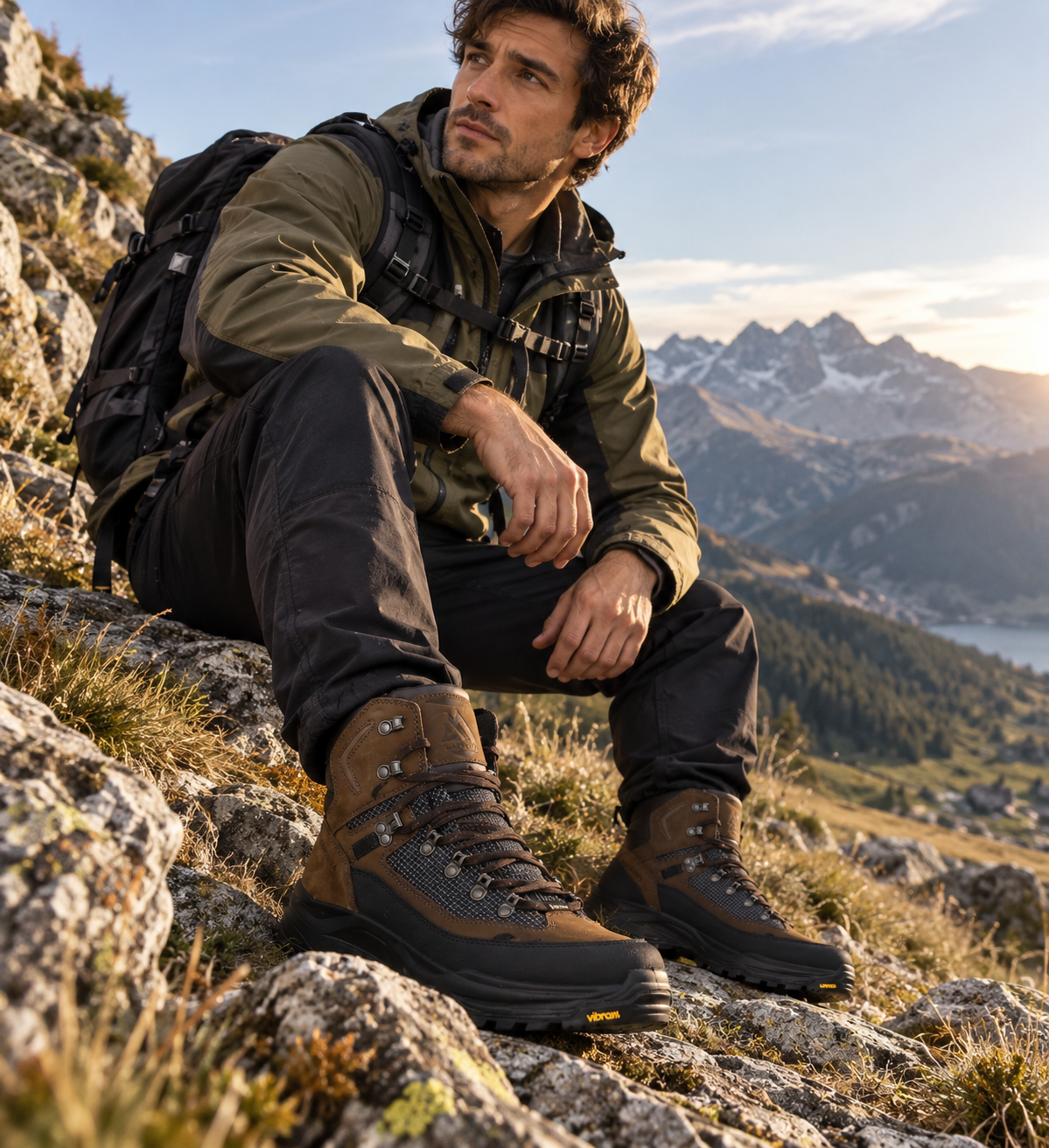 BOTA CAZA CHIRUCA ATENEA 02 MARRON GORE TEX