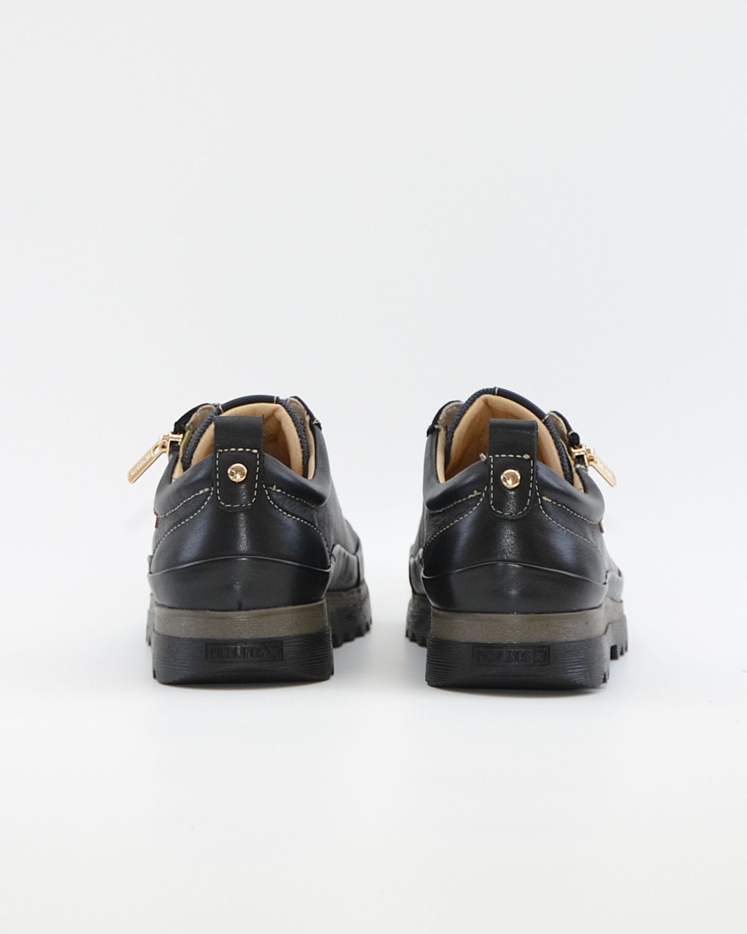 ZAPATO DE CORTE DEPORTIVO MUJER CORDON Y CREMALLERA PIKOLINOS NEGRO W3W-6979ST VIGO