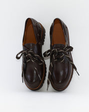 NAUTICO MUJER PIEL MARRON LACOMBA MINT