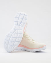 SNEAKERS MUJER SKECHERS 150123 NTPK BLANCO ROSA SLIP-INS