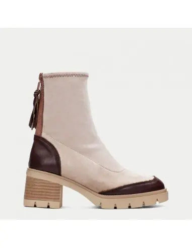 BOTIN LICRA TACON BEIG BURDEOS HI243681