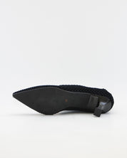 BOTA ALTA LYCRA MUJER COLOR NEGRO DANIELA VEGA 2208S MOIRA