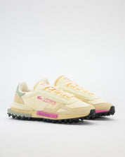 SNEAKERS LACOSTE MUJER ELITE ACTIVE 1261 SFA CREMA VERDE FUXIA