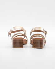 SANDALIA MUJER COLOR CAVA TACON PLANTA DE GEL OH MY SANDALS 5905
