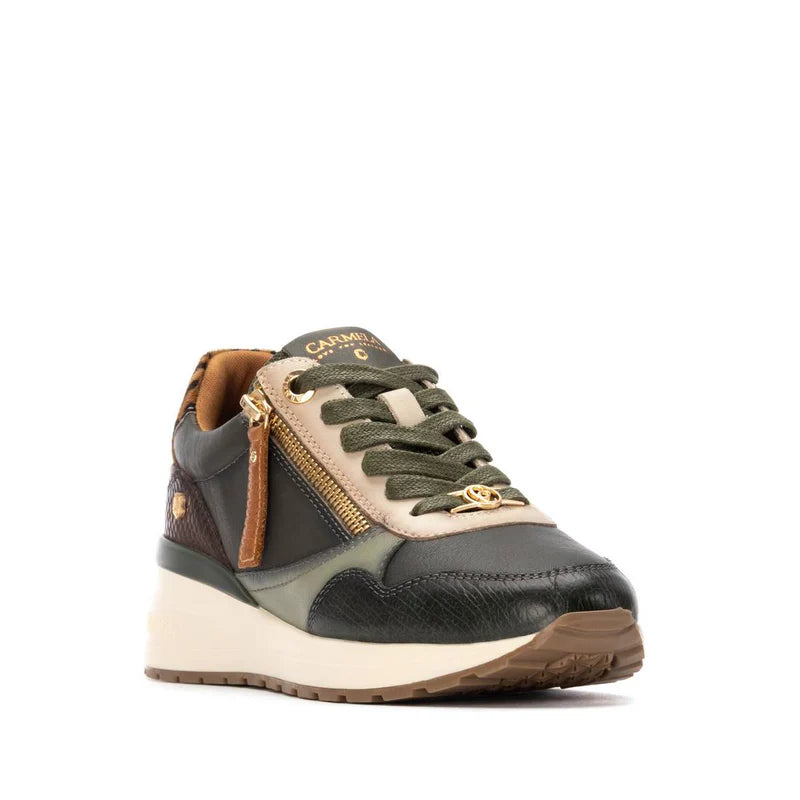 Zapatilla de mujer Kaki Carmela 16244204