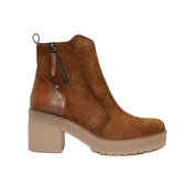 BOTIN SERRAJE CUERO TACON CUADRADO SARAH D9353