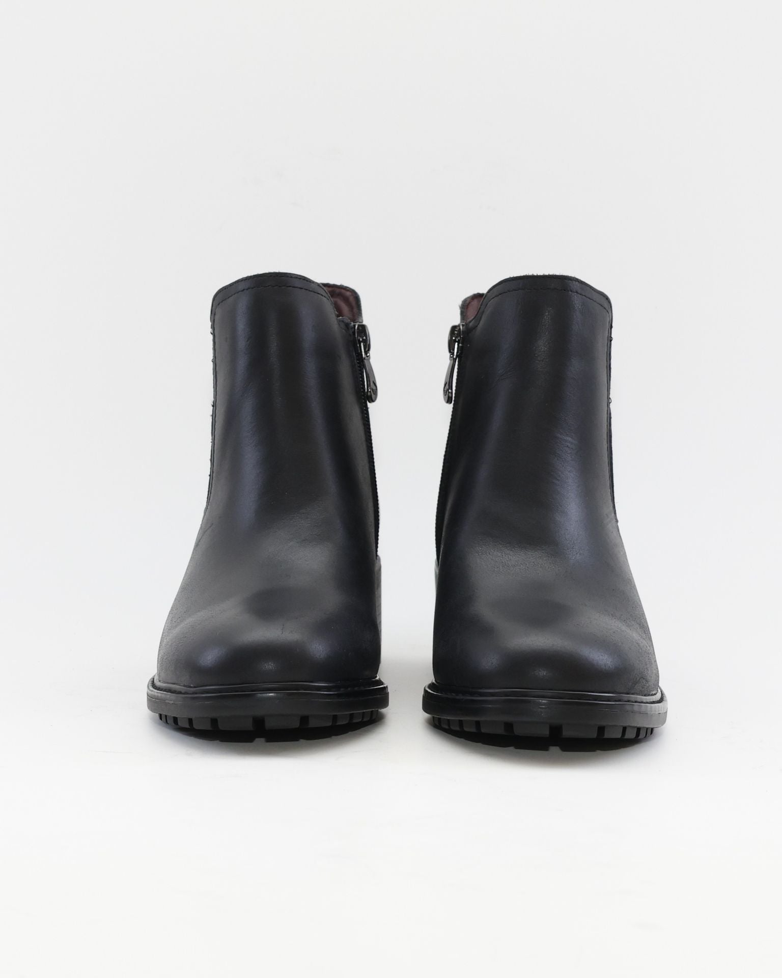 BOTIN TACON ANCHO MUJER COLOR NEGRO THE HAPPY MONK DALLAS 011