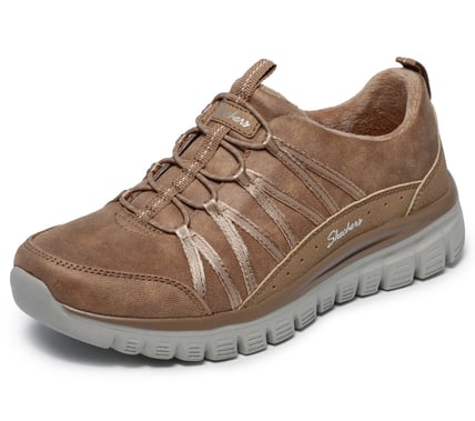 SNEAKERS MUJER SKECHERS MARRON 100889 CSNT