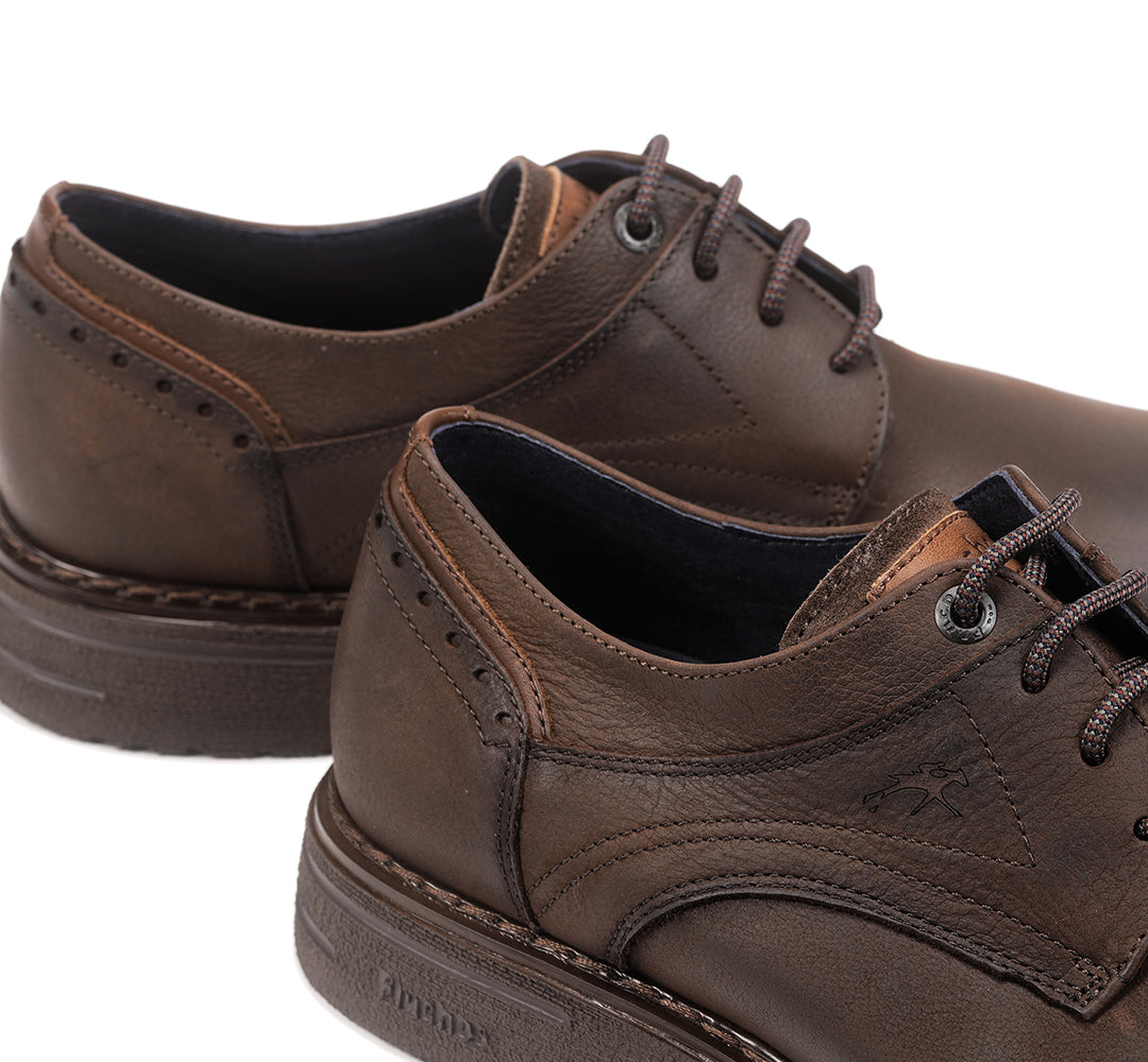 ZAPATO SPORT ENGRASADO MARRON F1240 WARRIOR D.CASTAÑO