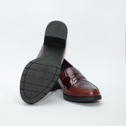 MOCASIN TACON MEDIO BURDEOS 10740
