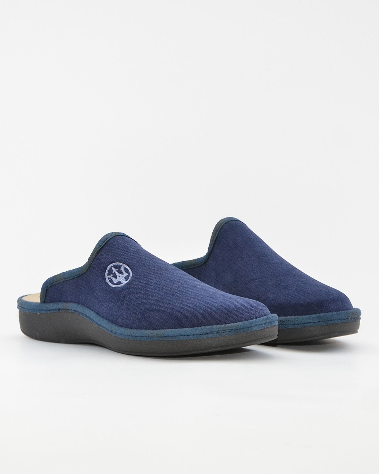 ZAPATILLAS DE CASA HOMBRE SALVI 09D-244 LONDON AZUL MARINO TRIDENTE