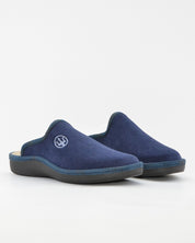 ZAPATILLAS DE CASA HOMBRE SALVI 09D-244 LONDON AZUL MARINO TRIDENTE