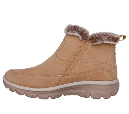 BOTIN SKECHERS BEIG CREMALLERA 167862 TAN