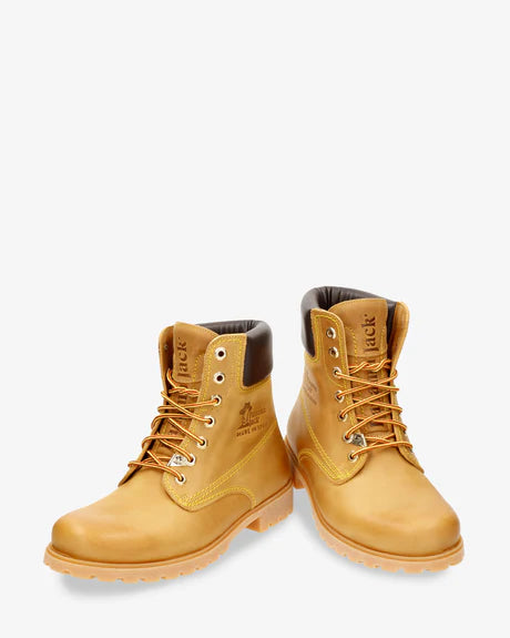 BOTA HOMBRE PANAMA JACK AMARILLO VINTAGE